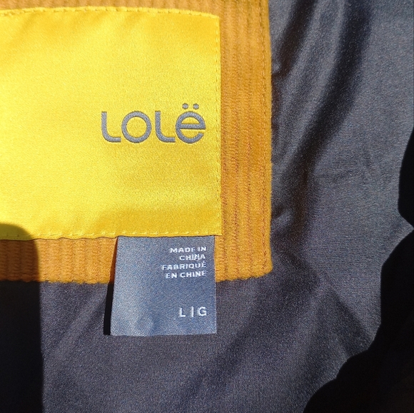 LOLE Kendall Hooded Puffer Jacket Amber Corduroy - Picture 5 of 9